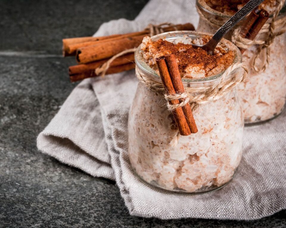 Arroz con leche vegano