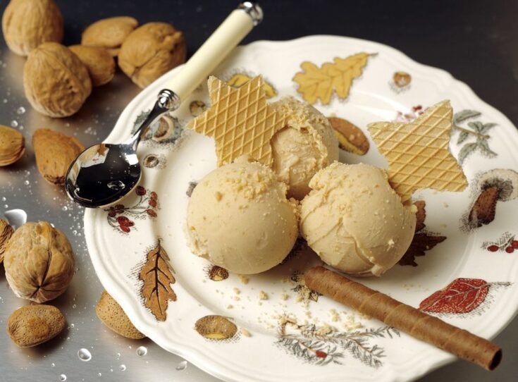 Helado de turrón