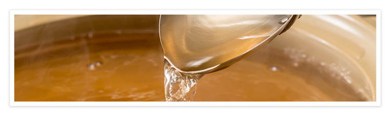 Comprobamos que no haya espuma y que el agua no hierva en gran medida