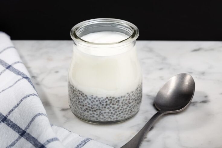 Propiedades de la chía con yogurt