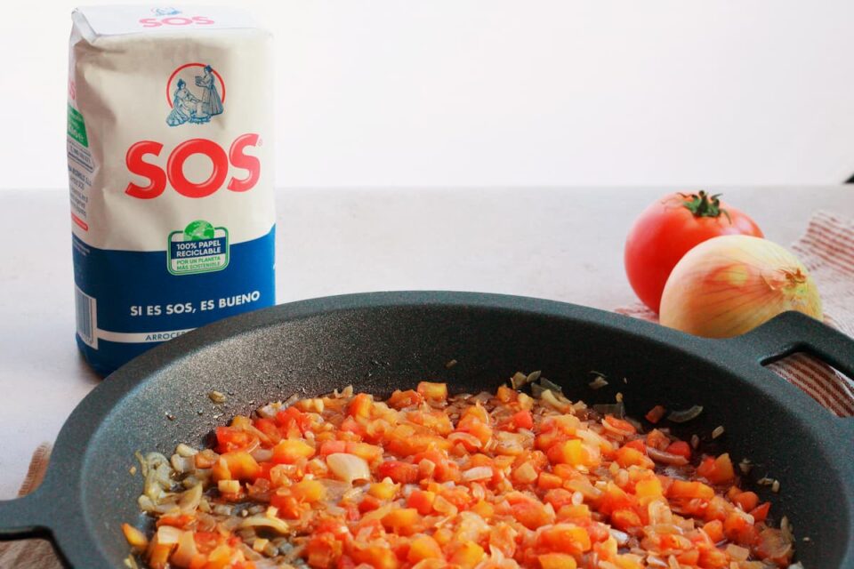 Sofrito casero para paella