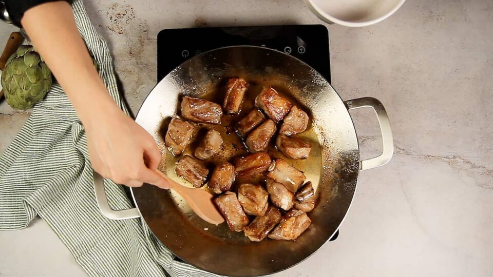 Prepara las costillas