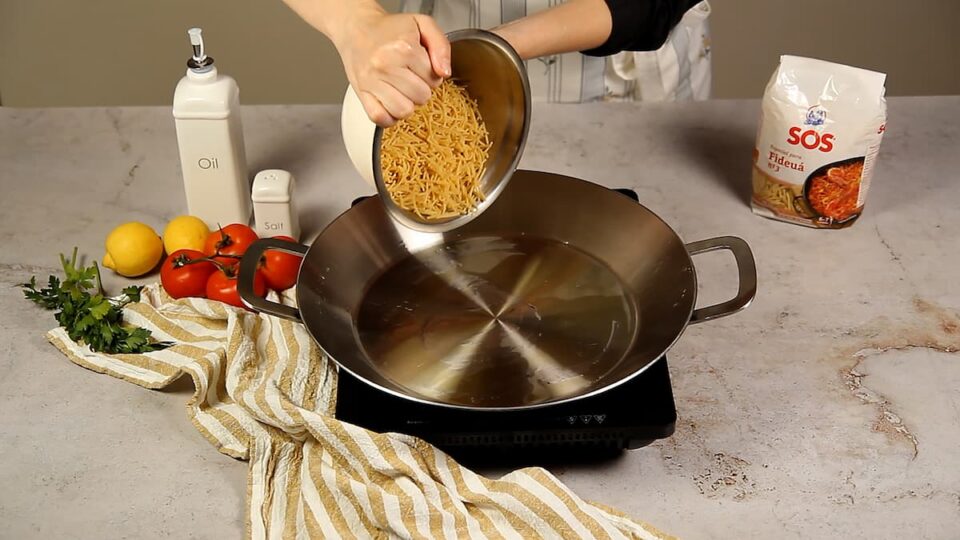 Dorar fideos