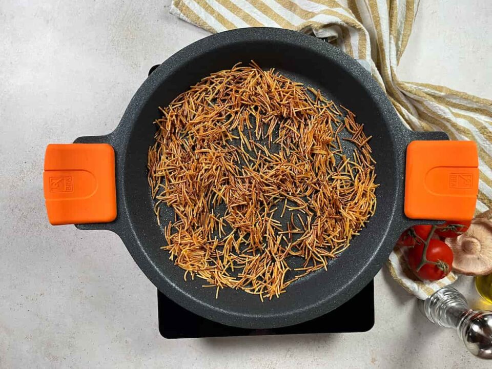 Dorar fideos