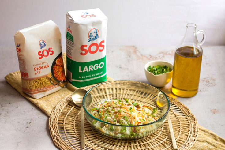 Receta de arroz con fideos