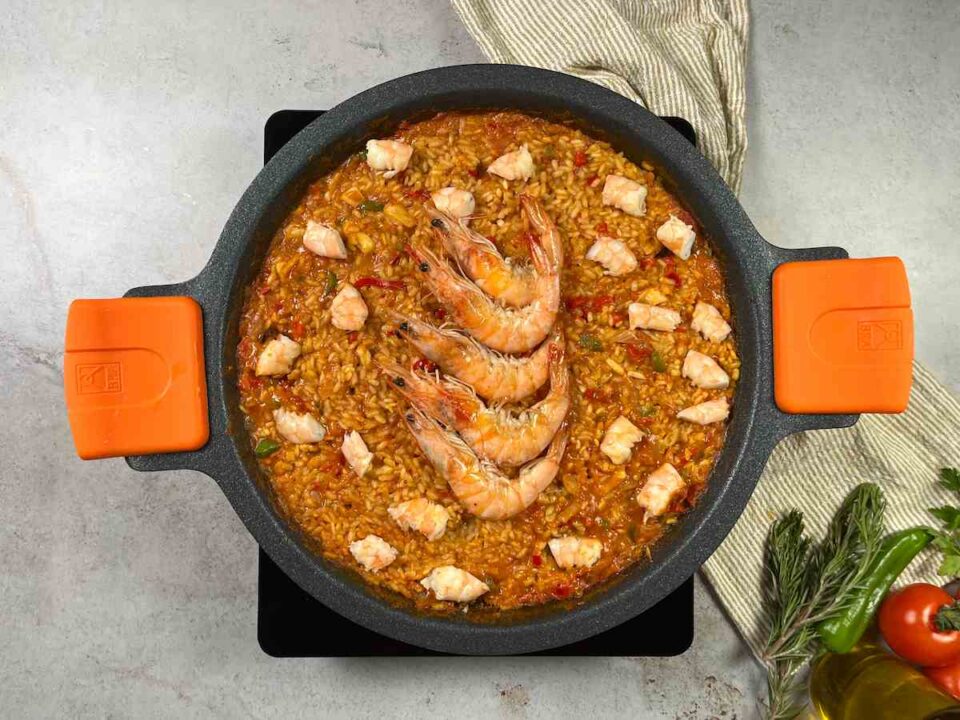 Añadir el arroz