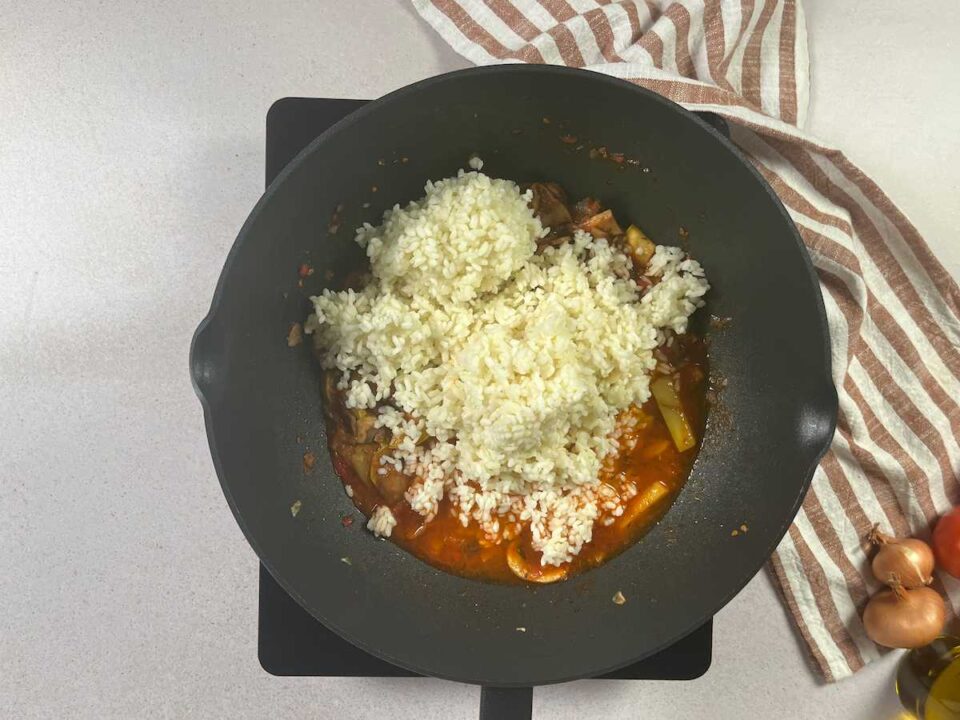 Incorpora el arroz