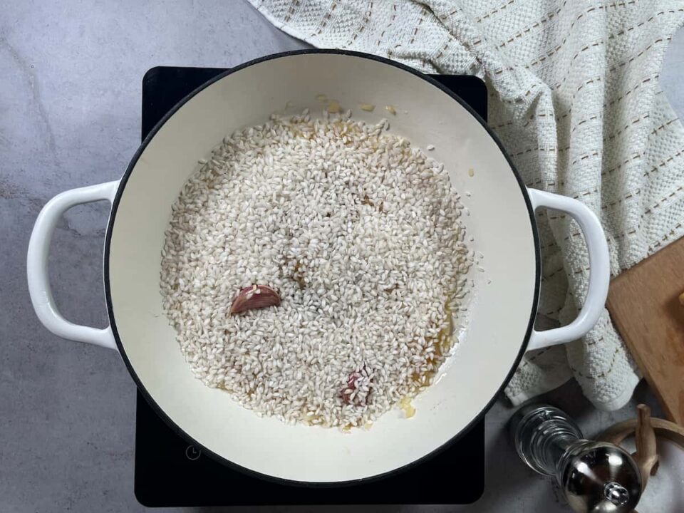 Incorporar el arroz