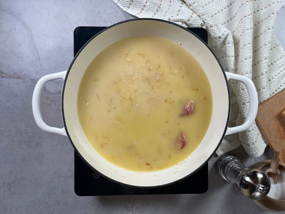 Añadir caldo