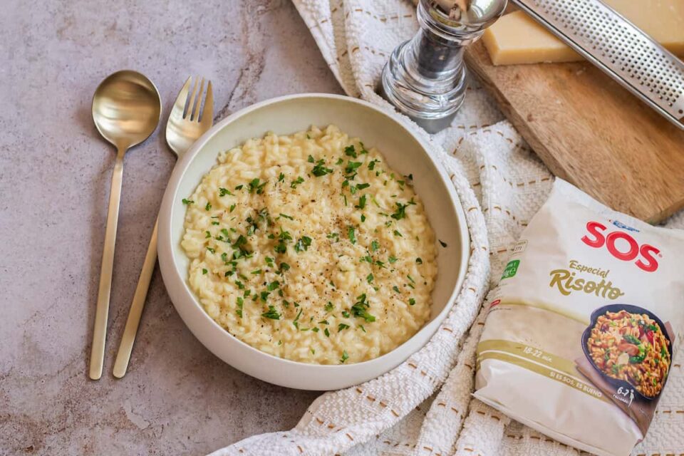Risotto con Arroz Bomba: Receta Exquisita y Cremosa para Disfrutar en Casa