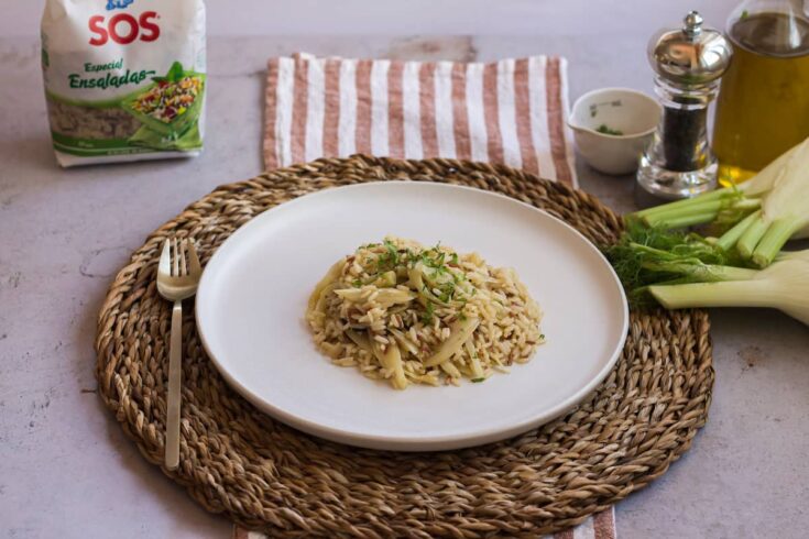 Arroz con hinojos