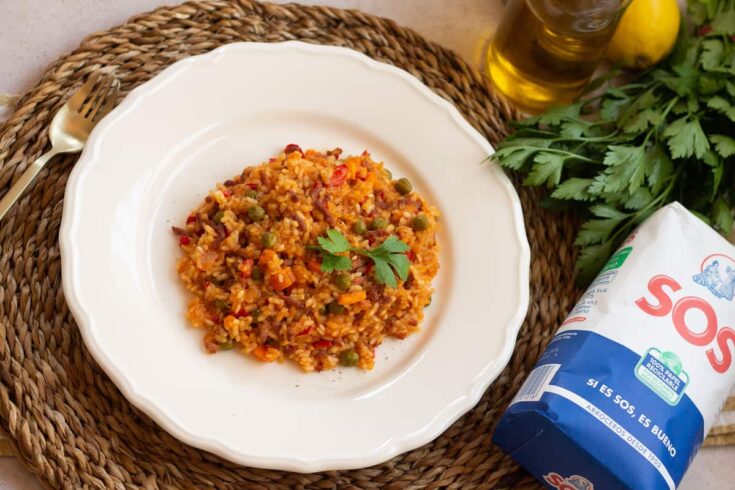 Arroz con picadillo