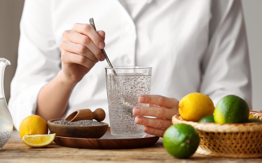 Beneficios para la salud del agua de chía