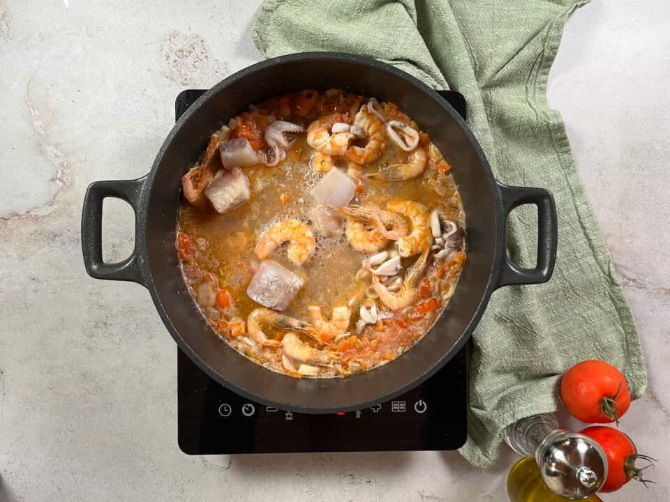 Añadir arroz