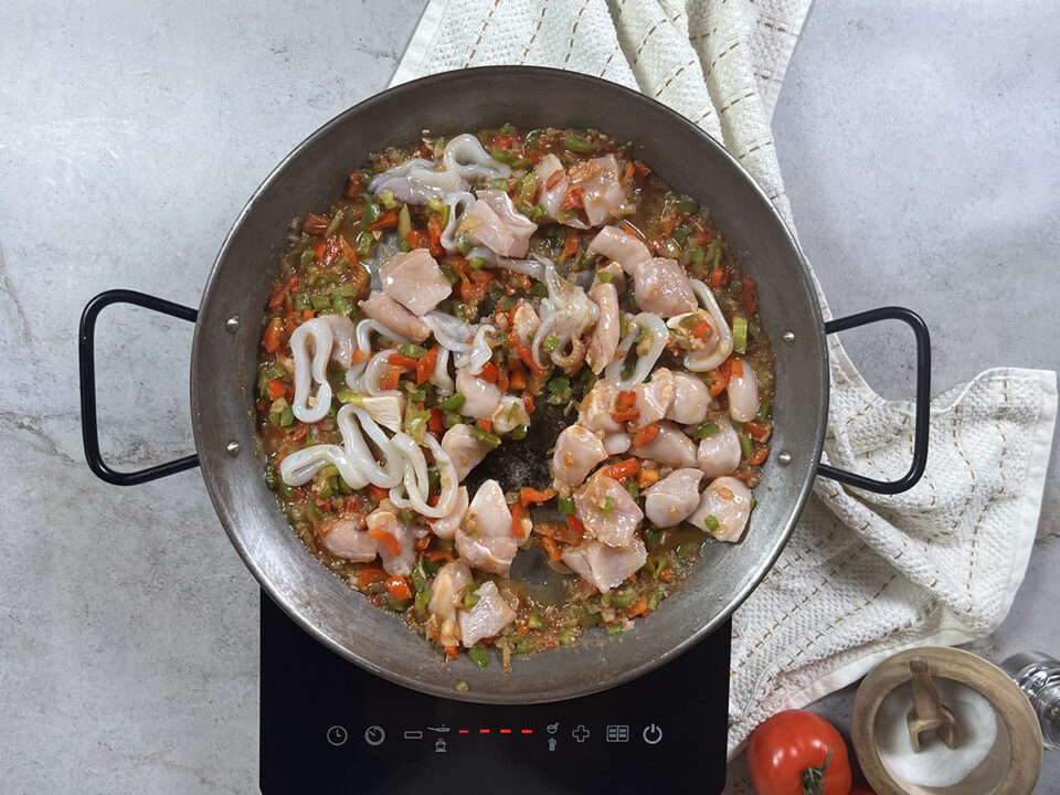 Sofreir verduras