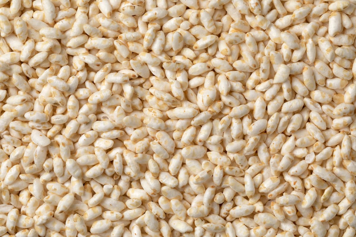 Arroz inflado en freidora de aire: Receta deliciosa