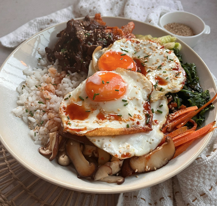 Emplatamos Bibimbap