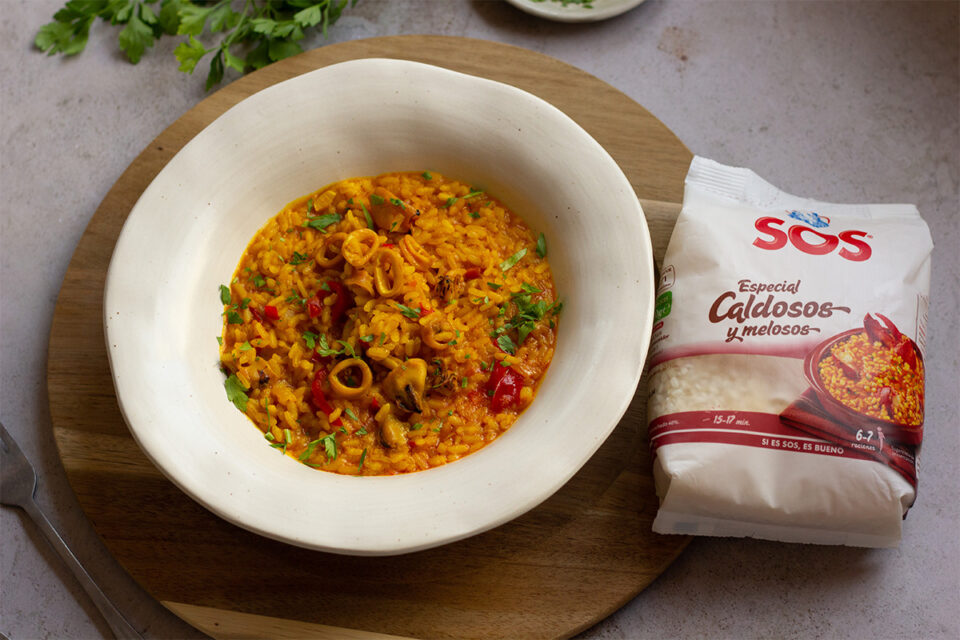 Arroz con chipirones: Receta mediterránea auténtica