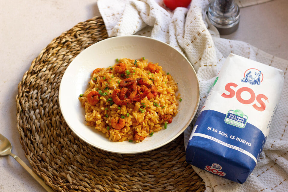 Arroz con camarones, un abrazo en cada bocado