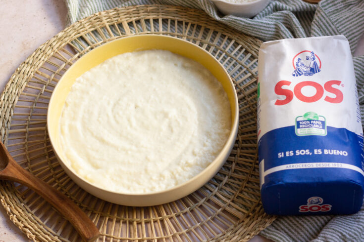 papilla de arroz