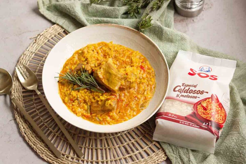 Arroz con costillas en Thermomix
