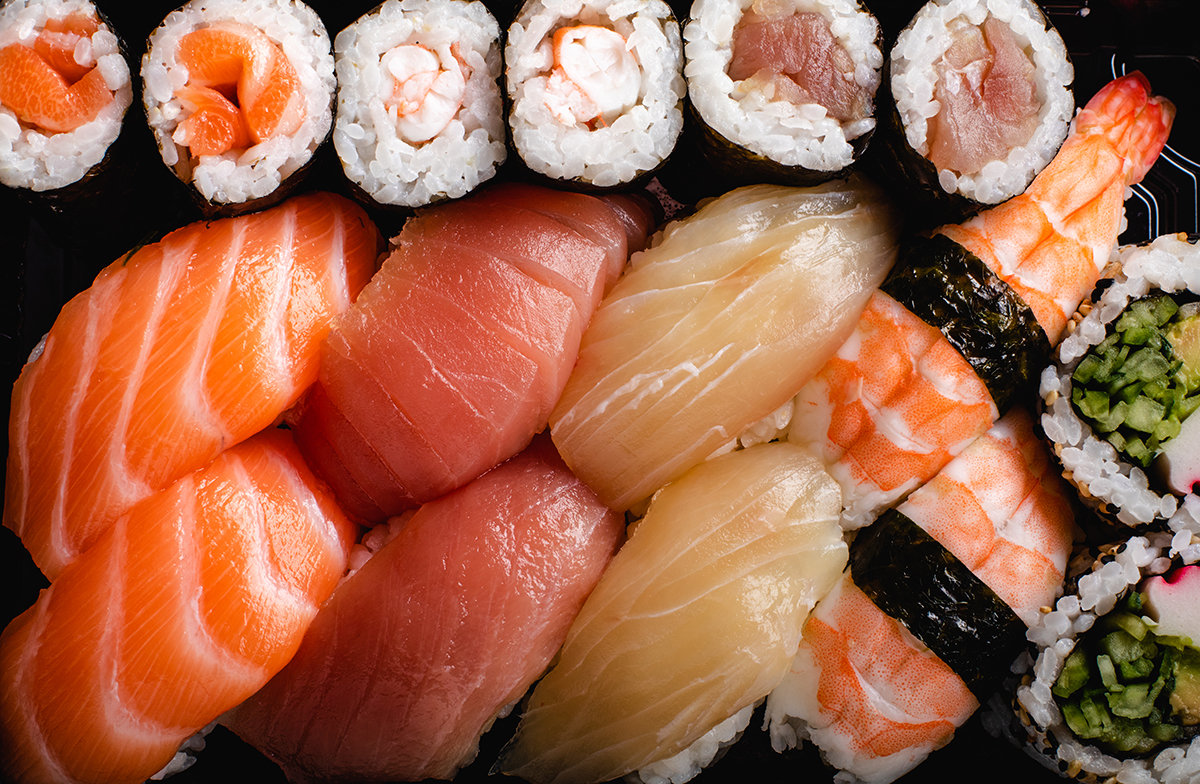 La experiencia del sushi y el sashimi