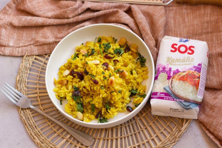 Receta de arroz indio con especias