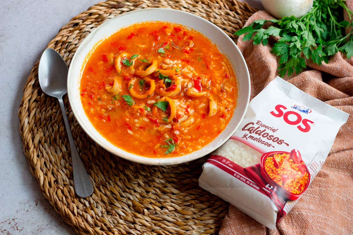 calamares en salsa americana
