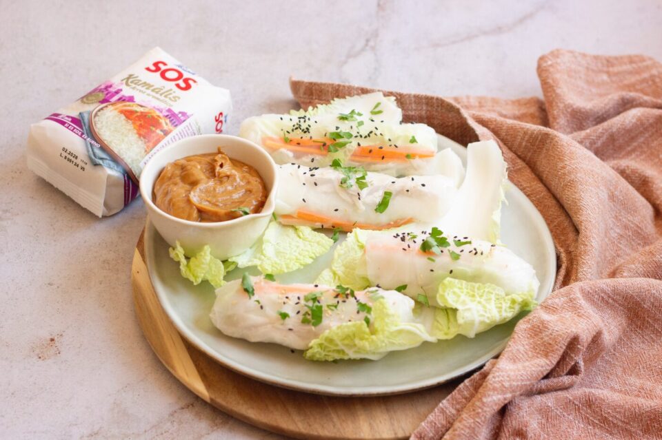 Receta de rollitos vietnamitas
