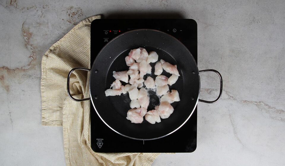 Cocinar el rape de