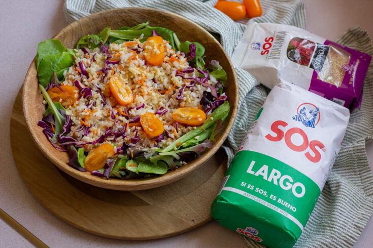 Ensalada de quinoa y verduras