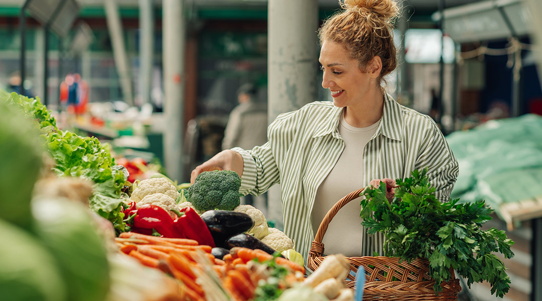 Tabla de alimentos ideales para la cocción al vapor