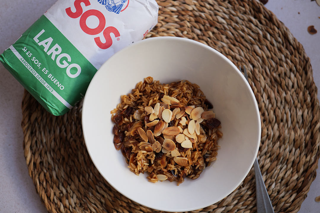 Arroz con almendras