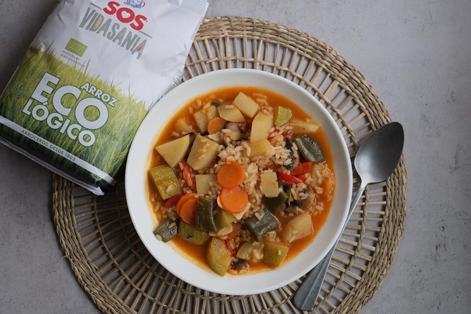 Estofado de verduras reconfortante