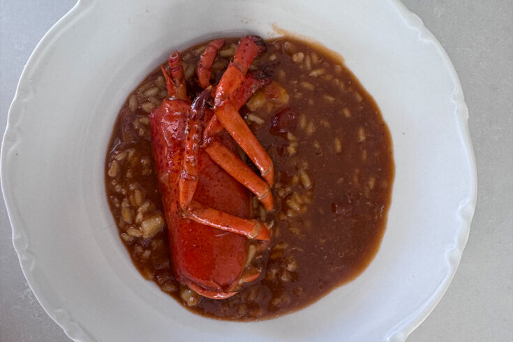 arroz caldoso de marisco