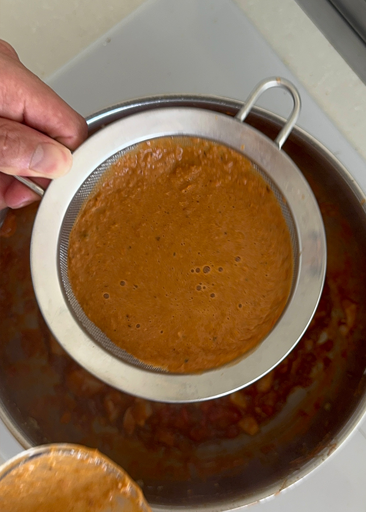 jugo de cabezas para arroz caldoso de marisco