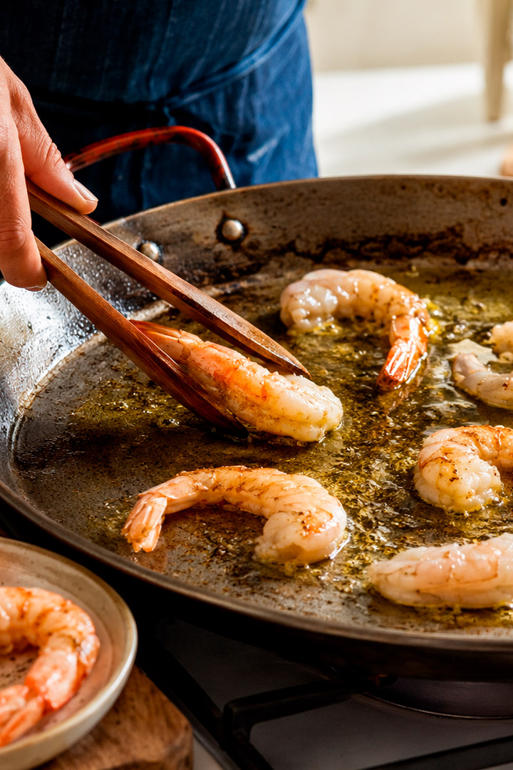marcar las gambas